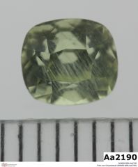 Foto von Chrysoberyll (NHMW-MIN-Aa2190)